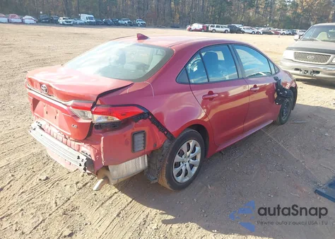 2021 Toyota Corolla Le z USA, uszkodzony, nr VIN 5YFEPMAE0MP204456